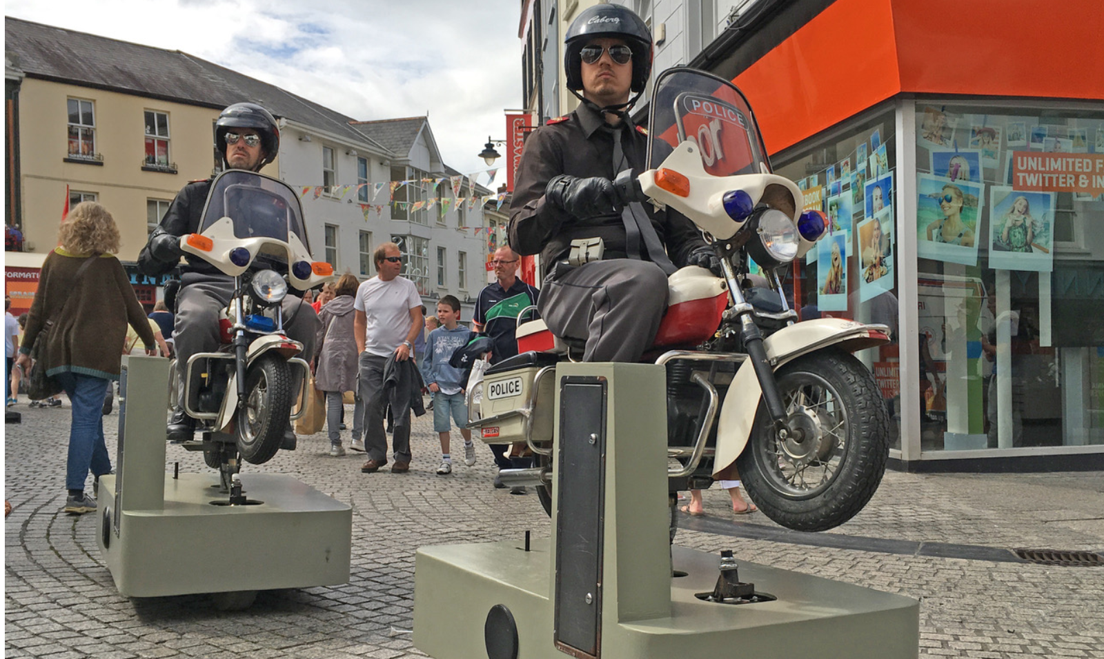 Kiddy Ride Police Patraol